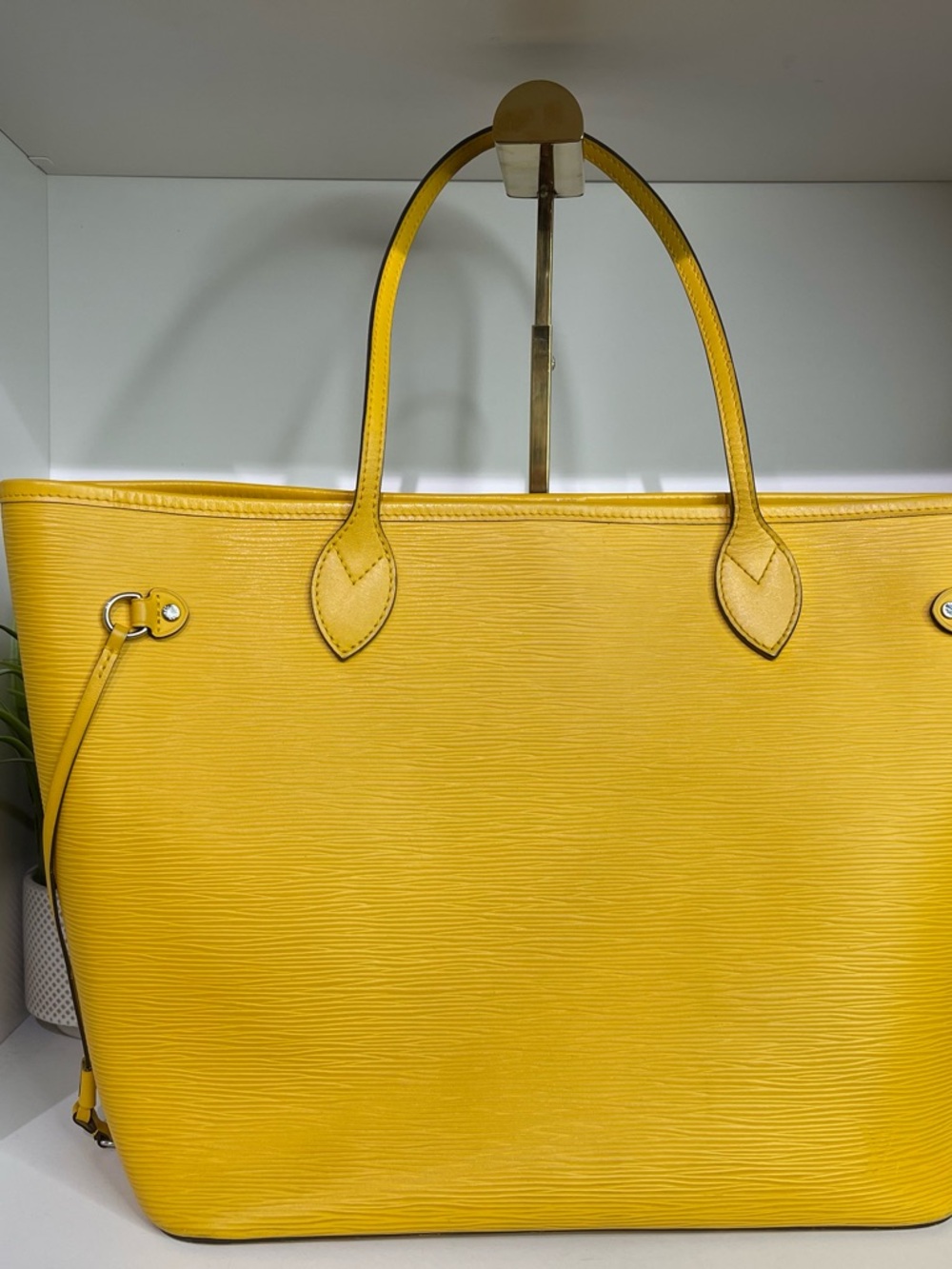 Louis Vuitton Yellow Epi Leather Neverfull MM
